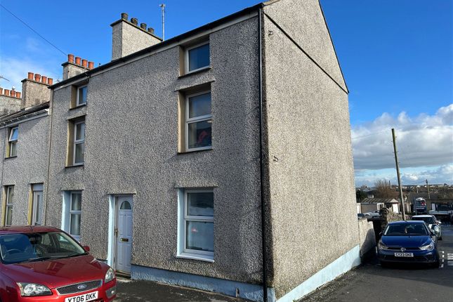 Thumbnail End terrace house for sale in Edmund Street, Holyhead