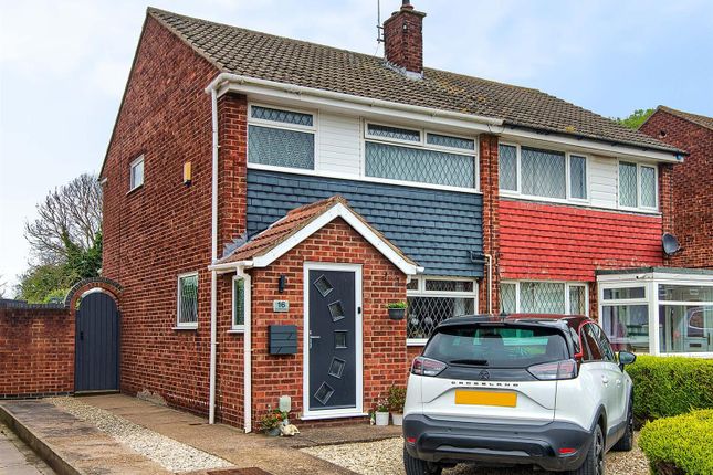 Thumbnail Semi-detached house for sale in Churchill Avenue, Burstwick, Hull