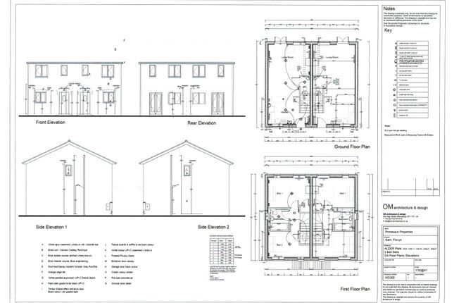 Semi-detached house for sale in Plot 18 Oaks Meadow, Sarn, Newtown, Powys