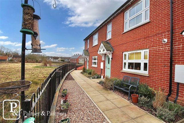 Terraced house for sale in Robert Darry Close, Sudbury, Suffolk