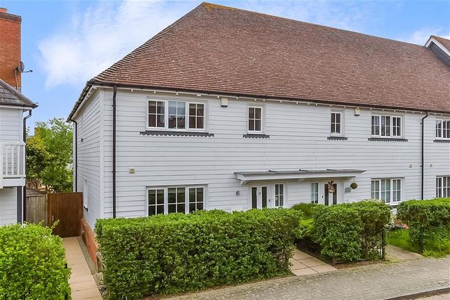 End terrace house for sale in Dawn Lane, Kings Hill, West Malling, Kent
