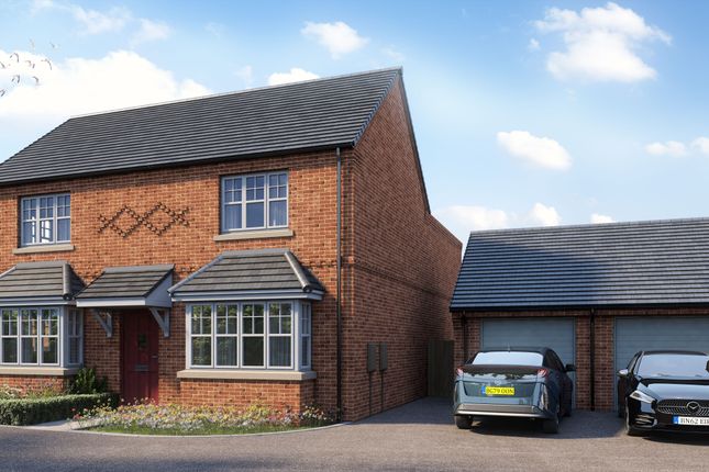 Thumbnail Detached house for sale in Markfield Road, Ratby, Leicester