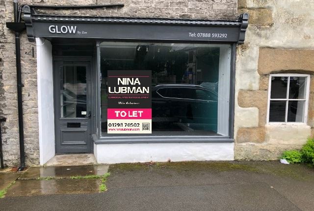 Thumbnail Retail premises to let in Commercial Road, Tideswell Nr Buxton