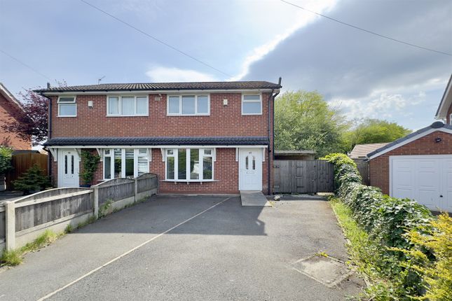 Thumbnail Semi-detached house for sale in Heron Drive, Poynton, Stockport