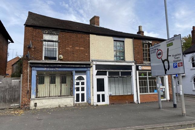 Thumbnail Retail premises for sale in Horse Fair, Rugeley, Staffordshire