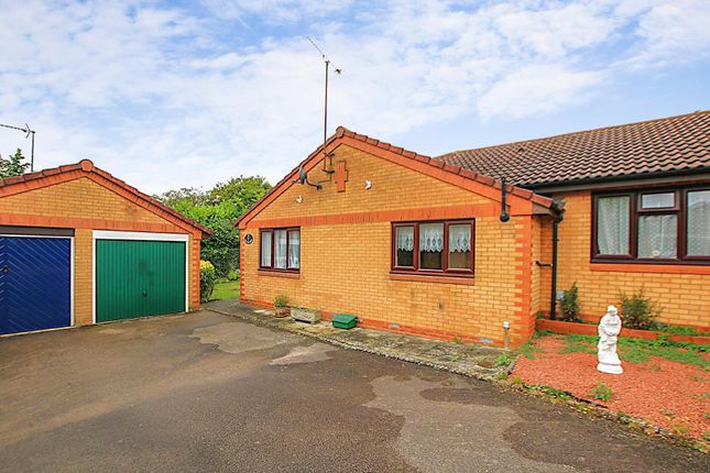 Thumbnail Semi-detached bungalow for sale in Wootton Brook Close, Northampton