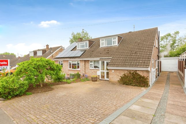 Thumbnail Detached bungalow for sale in Gwendoline Drive, Countesthorpe, Leicester