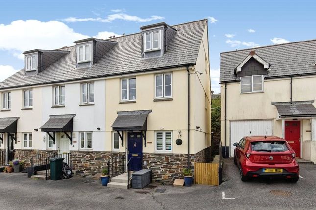 Thumbnail End terrace house for sale in Lamorna Park, St. Austell, Cornwall