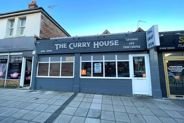 Thumbnail Restaurant/cafe for sale in The Curry House, 402-404 Ashley Road, Poole