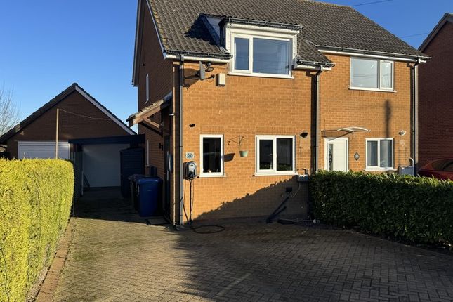 Thumbnail Semi-detached house for sale in Anglian Way, Market Rasen