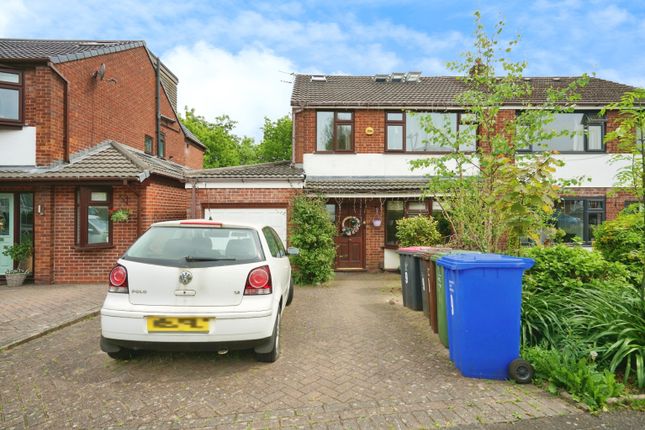 Thumbnail Semi-detached house for sale in Rands Clough Drive, Manchester