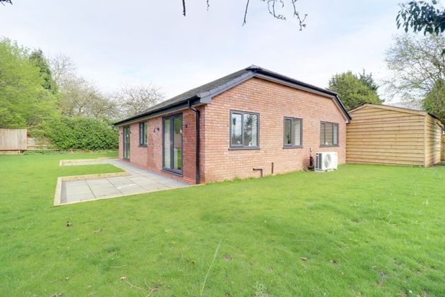 Detached bungalow for sale in Tern Hill Road, Market Drayton, Shropshire