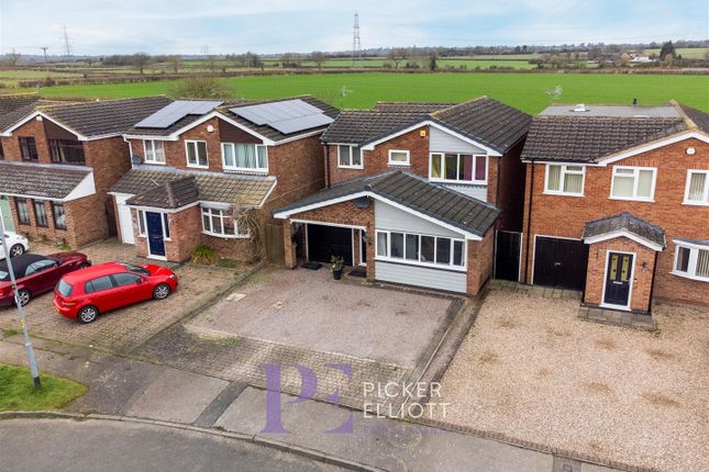 Thumbnail Detached house for sale in Tansey Crescent, Stoney Stanton, Leicester