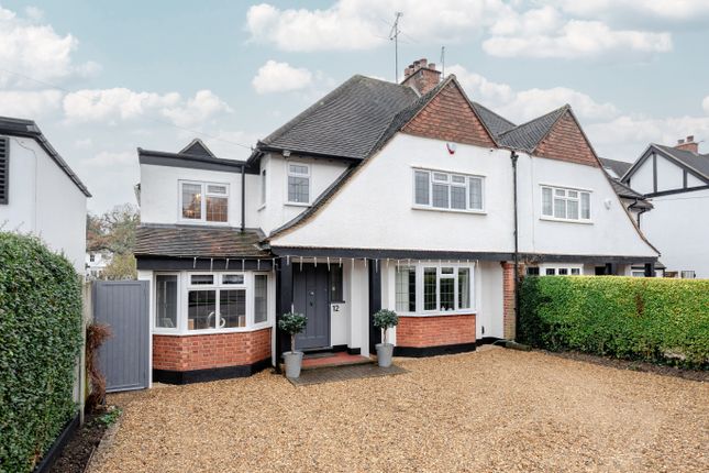 Thumbnail Semi-detached house for sale in The Meadway, Buckhurst Hill