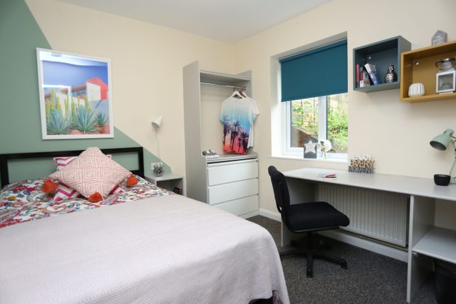 Bright, Neatly Styled Single Bedroom With A Comfor...