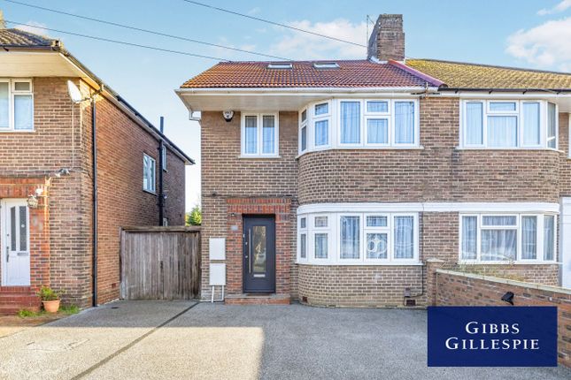 Thumbnail Semi-detached house to rent in Merrion Avenue, Stanmore