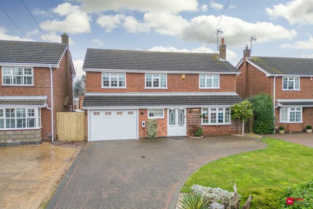 Detached house for sale in Grange Drive, Burbage, Leicestershire