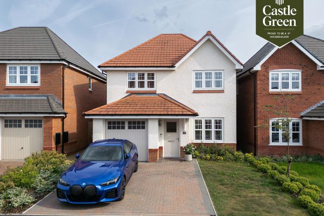 Thumbnail Detached house for sale in Trevalyn Place, Rossett, Wrexham
