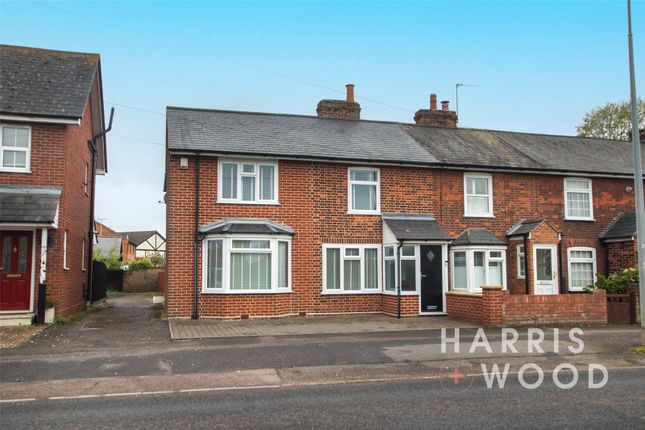 Thumbnail End terrace house for sale in Gosbecks Road, Colchester, Essex