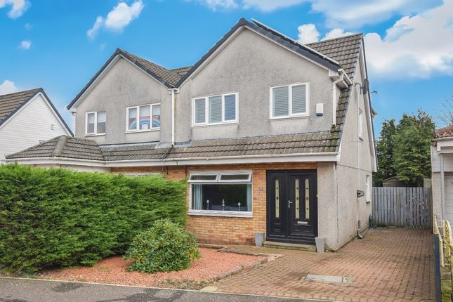 Thumbnail Semi-detached house for sale in Millholm Gardens, Stonehouse, Larkhall