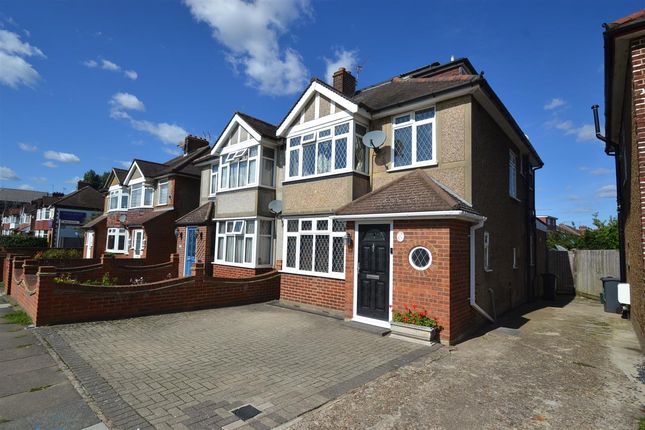 Thumbnail Semi-detached house for sale in Staines Road, Bedfont, Feltham