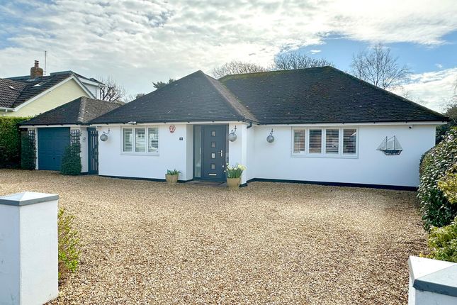 Detached bungalow for sale in Shorefield Way, Milford On Sea, Lymington, Hampshire
