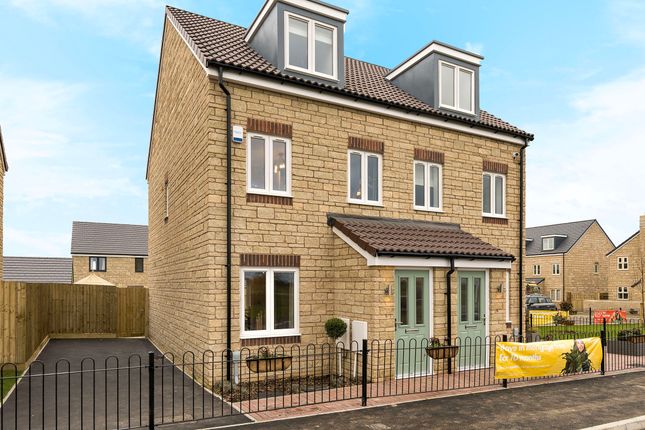 Terraced house for sale in "The Souter" at Sillars Green, Malmesbury