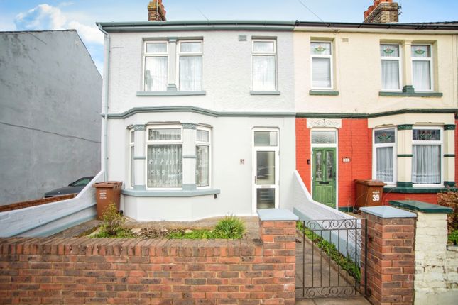 Thumbnail End terrace house for sale in Canadian Avenue, Gillingham