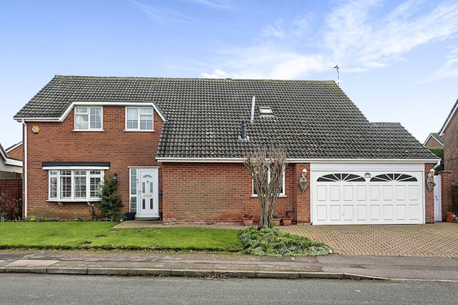 Thumbnail Detached house for sale in St. Catharines Way, Leicester