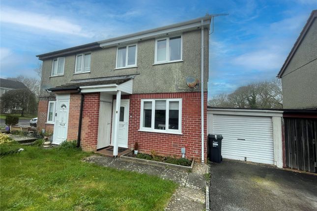 Thumbnail Semi-detached house for sale in Mullion Close, Torpoint