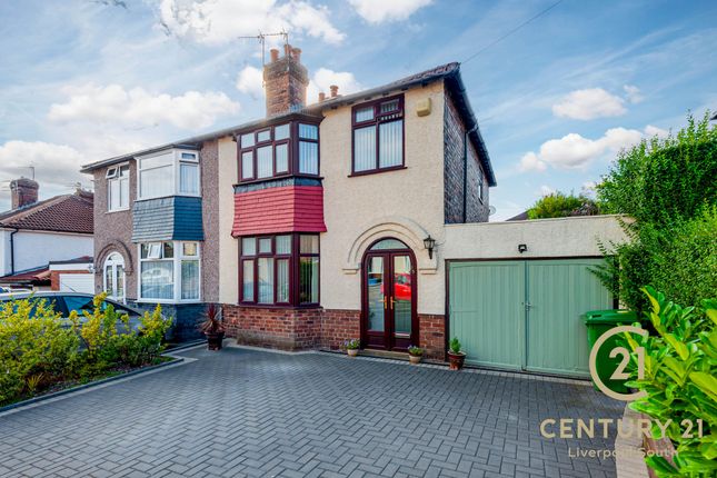Thumbnail Semi-detached house for sale in Rockhill Road, Woolton