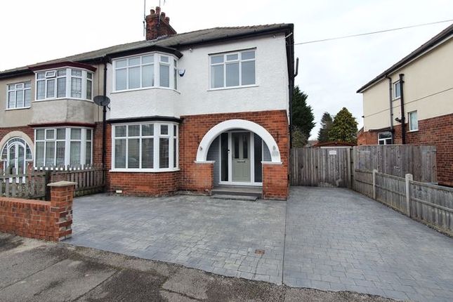 Thumbnail Semi-detached house for sale in Strathmore Avenue, Hull