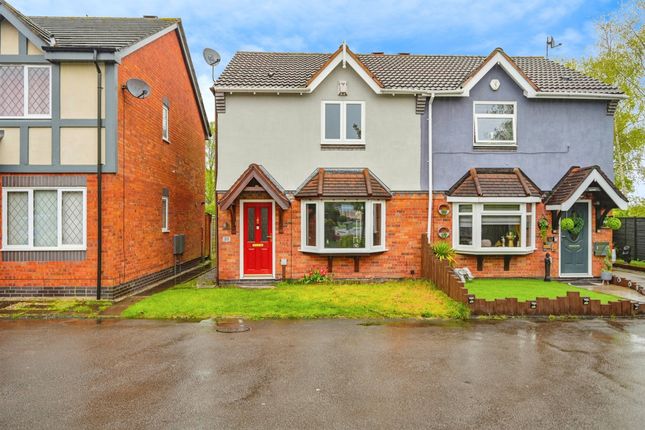 Semi-detached house for sale in Lovatt Place, Cannock