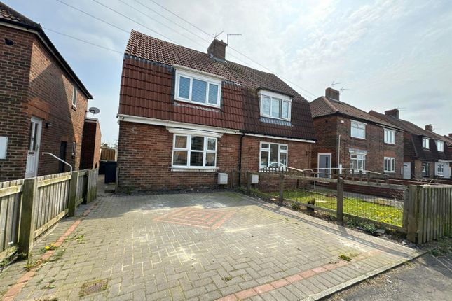 Semi-detached house for sale in Jack Lawson Terrace, Wheatley Hill, Durham