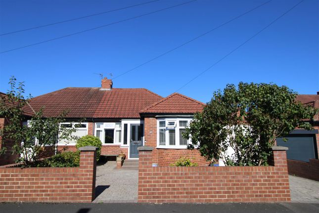 Thumbnail Semi-detached bungalow for sale in Craythorne Gardens, North Heaton, Newcastle Upon Tyne