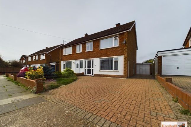 Semi-detached house for sale in Fircroft Road, The Crofts, Ipswich