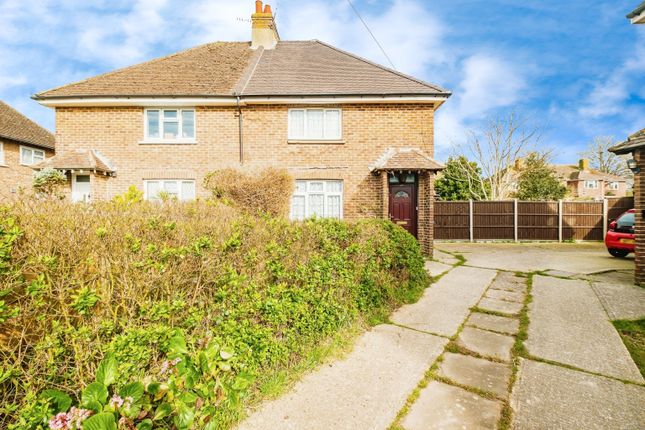 Thumbnail Semi-detached house for sale in Cumbrian Close, Worthing, West Sussex