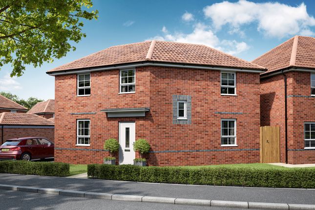 Thumbnail Detached house for sale in "Lutterworth" at Chestnut Road, Langold, Worksop