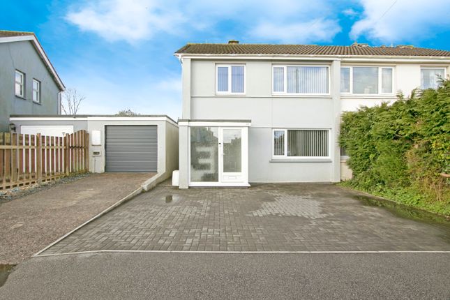 Semi-detached house for sale in Bosmeor Park, Redruth, Cornwall