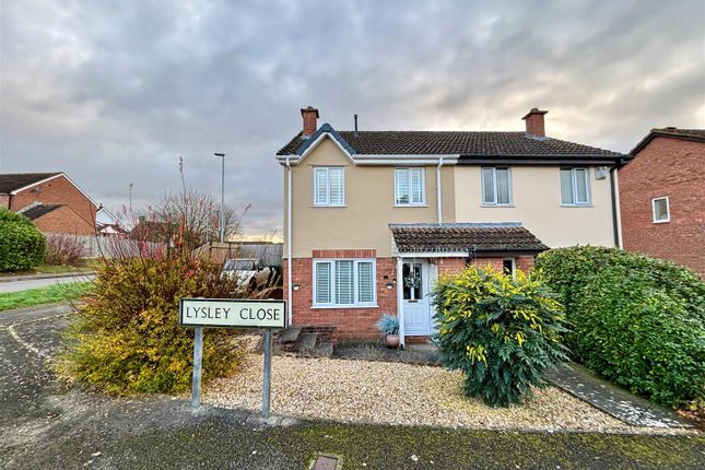 Semi-detached house for sale in Lysley Close, Pewsham, Chippenham