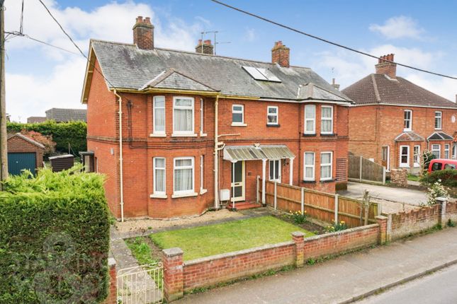 Thumbnail Semi-detached house for sale in Links Avenue, Brundall, Norwich
