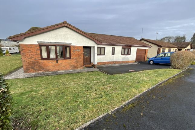 Thumbnail Detached bungalow for sale in Woodlands Park, Betws, Ammanford