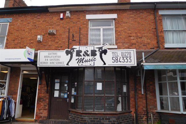 Thumbnail Retail premises for sale in Nantwich Road, Crewe