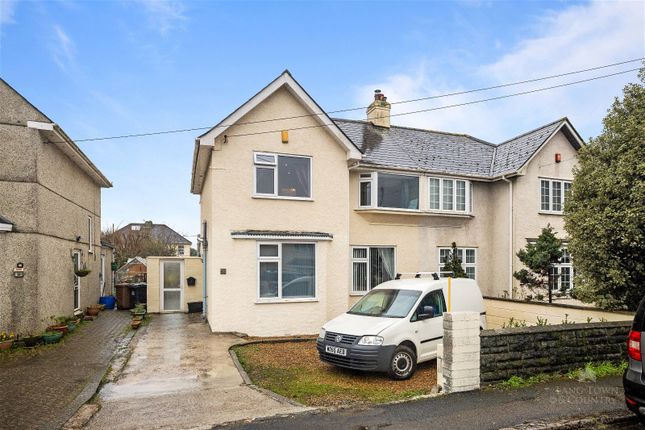 Thumbnail Semi-detached house for sale in Plymstock Road, Plymstock, Plymouth.
