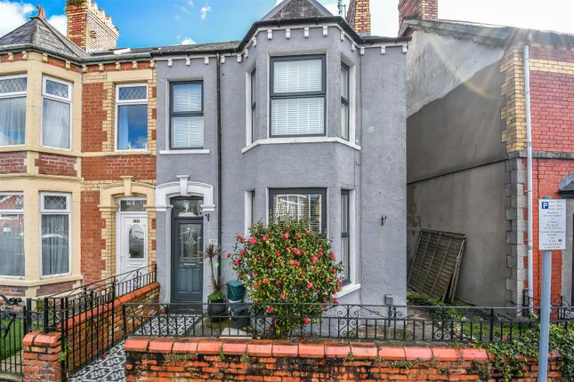 Thumbnail End terrace house for sale in Court Road, Barry
