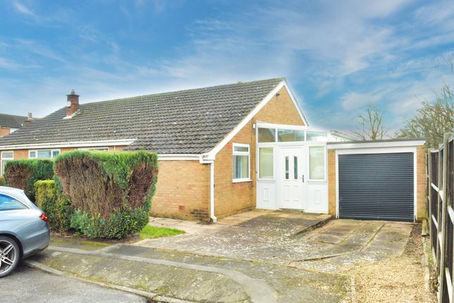 Semi-detached bungalow for sale in Honiton Close, Wigston, Leicester