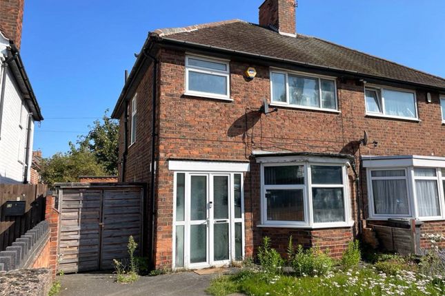 Thumbnail Semi-detached house for sale in Abbey Park Road, Leicester, Leicestershire