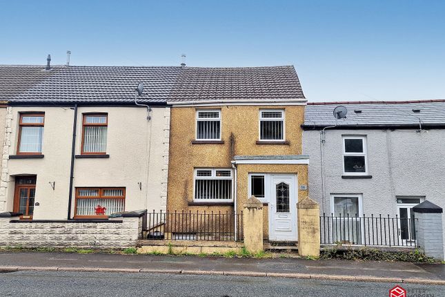 Terraced house for sale in Llwydarth Road, Maesteg, Bridgend.