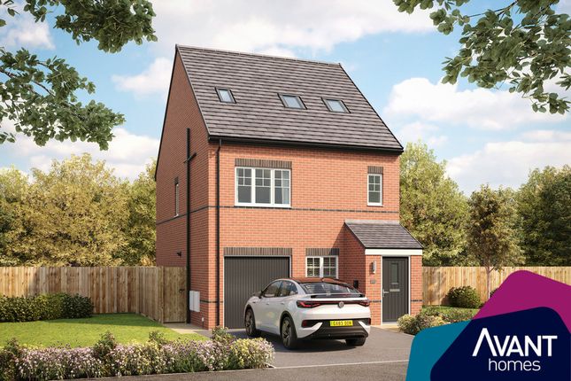 Thumbnail Detached house for sale in "The Walburn" at Williamthorpe Road, North Wingfield, Chesterfield