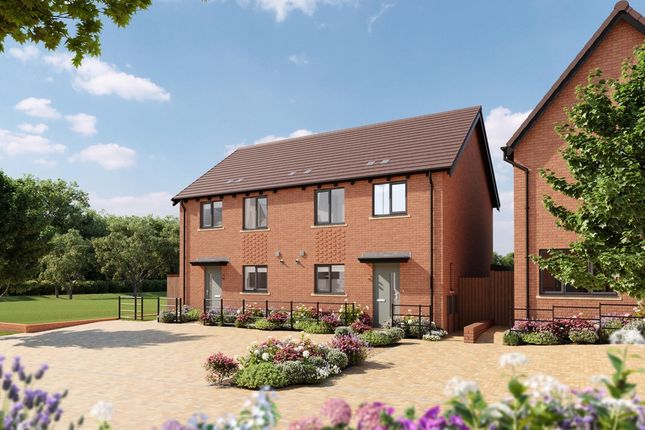 Thumbnail End terrace house for sale in "Eveleigh" at Redlands Grove, Wanborough